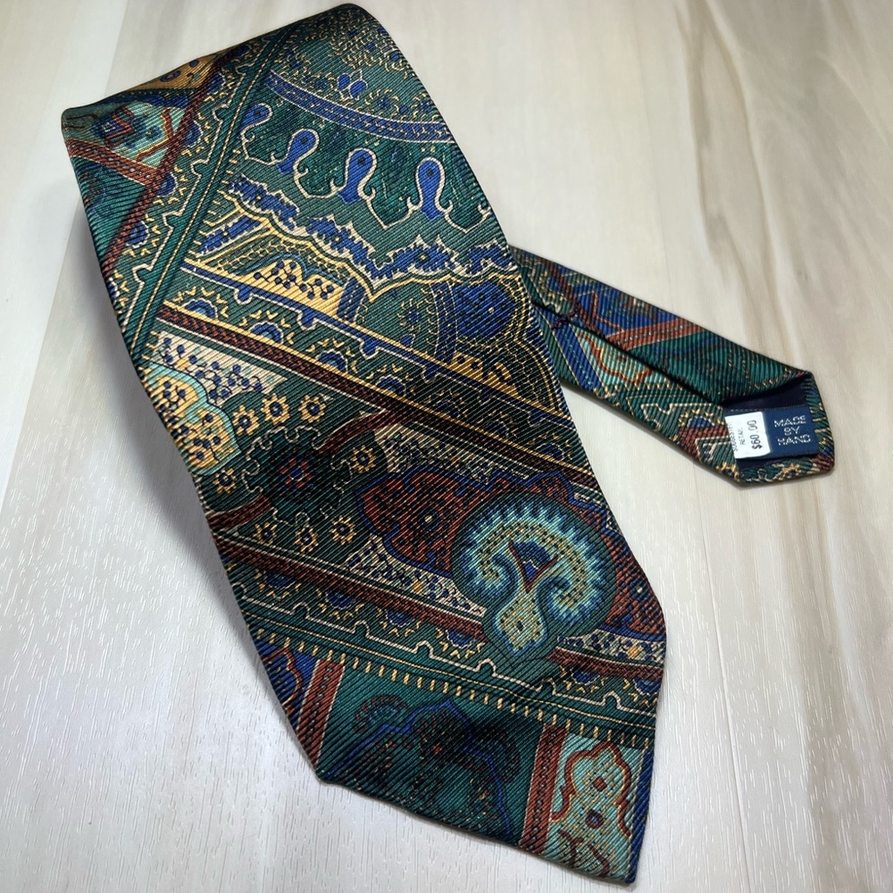 Polo by Ralph Lauren Multicolor Paisley Tie